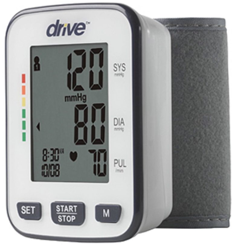 Deluxe Automatic Wrist Blood Pressure MonitorDrive Medical