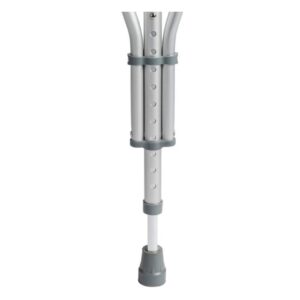 Universal Aluminum Crutch with Accessories