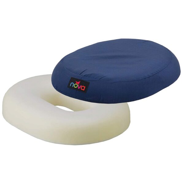 DMI Polyfoam Standard Wheelchair Seat Cushion, Navy