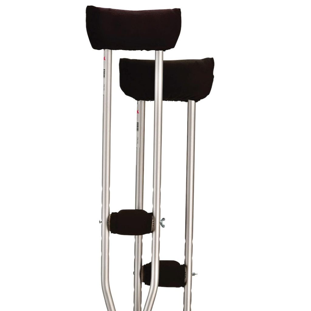 Microfiber Crutch Cover Set to Alpine Home Medical Equipment