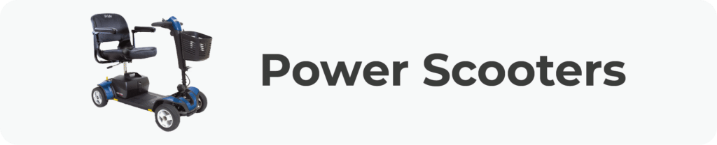 Power mobility scooters for rent in Utah
