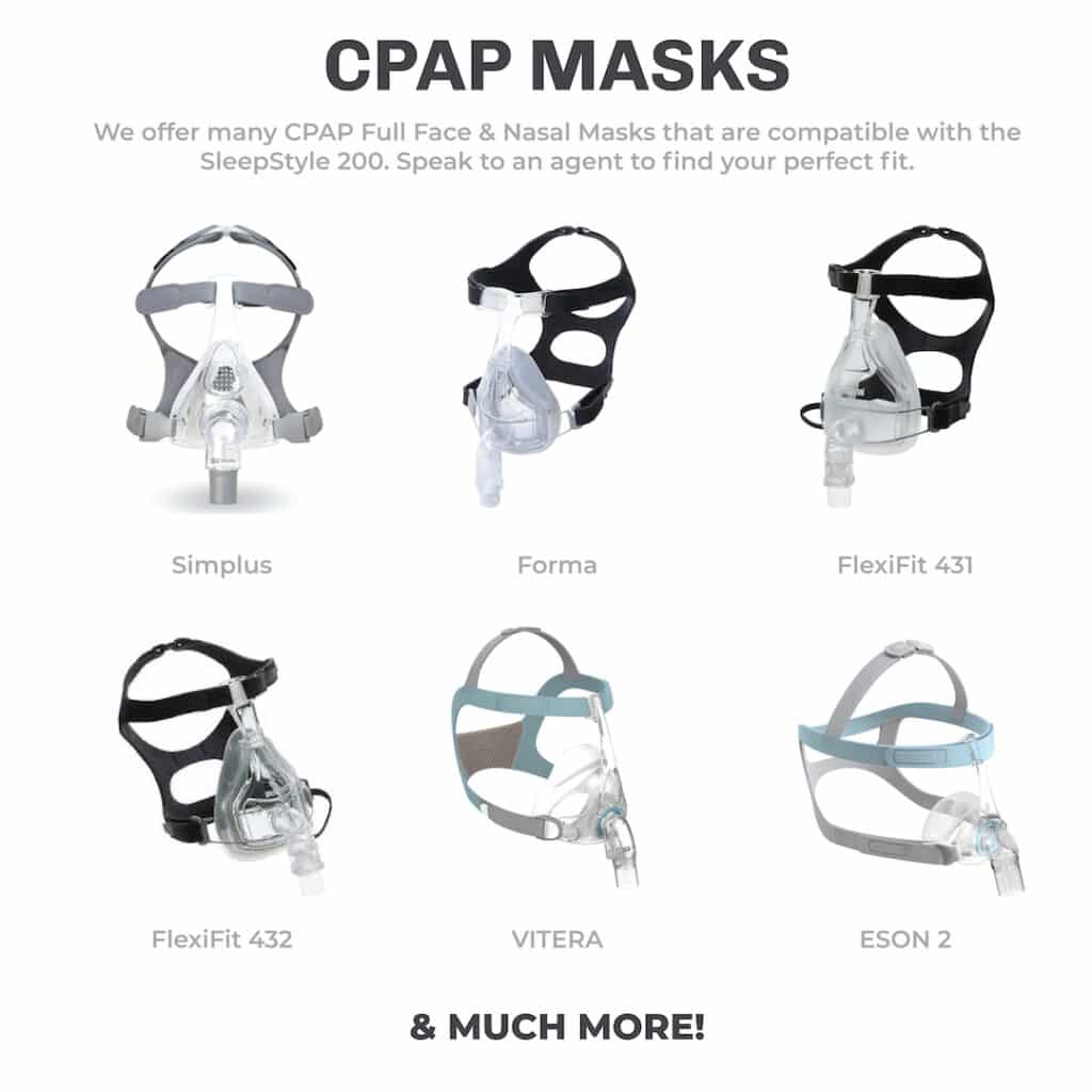 Fisher & Paykel SleepStyle 200 to Alpine Home Medical