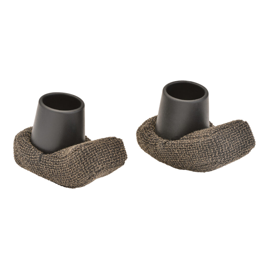 NOVA Walker Glide Skis With Fabric Covers to Alpine Home