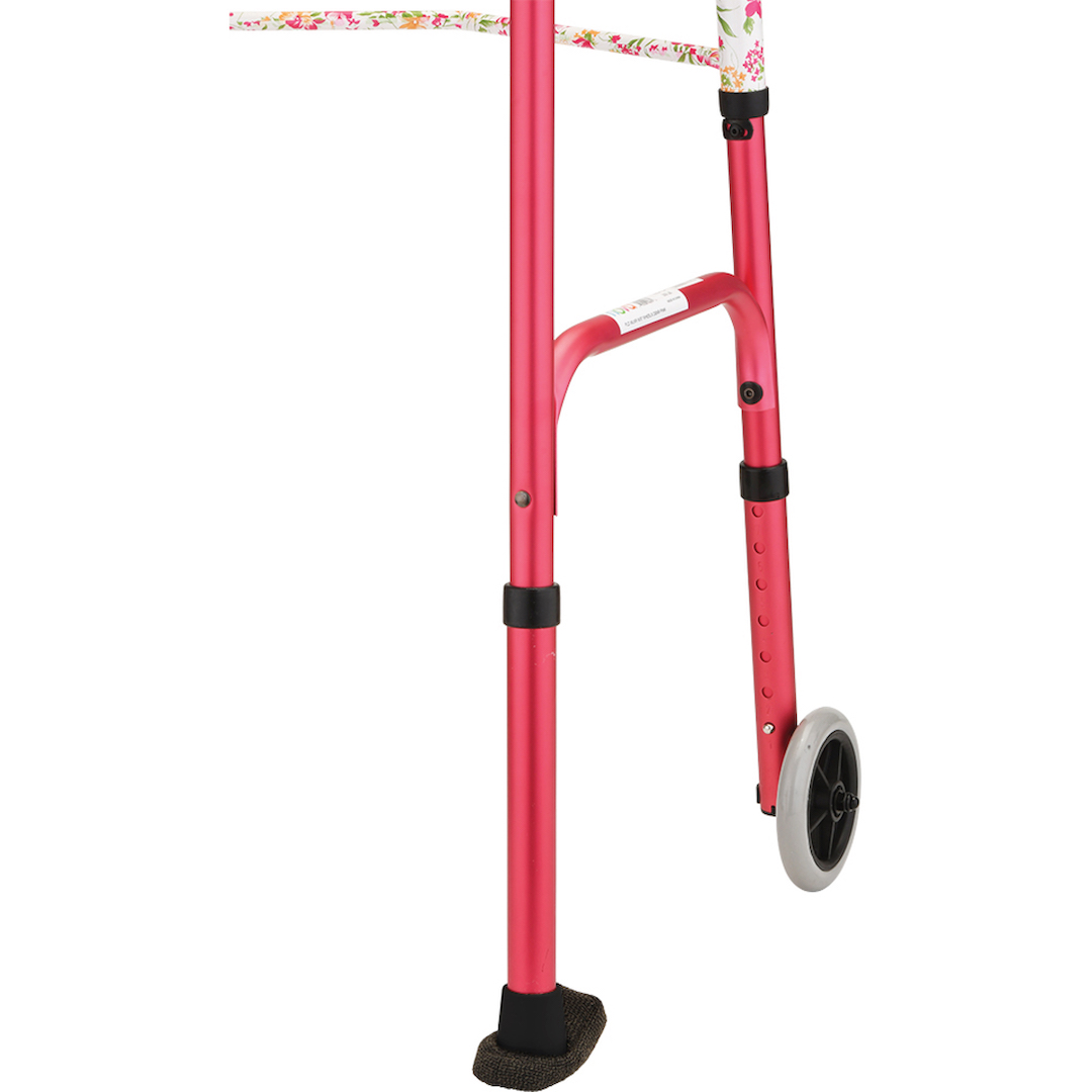 NOVA Walker Glide Skis With Fabric Covers to Alpine Home