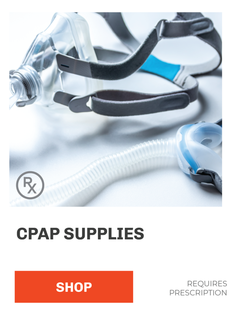 CPAP masks and supplies for sale.