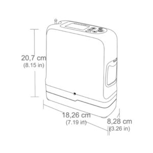 Inogen Rove 6 Concentrator Dimensions