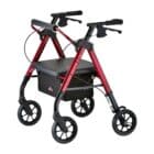 Nova - Star Heavy Duty Rollator - Red