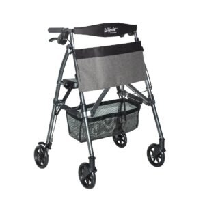 Stander Mobility - Wonder Rollator - Black Walnut