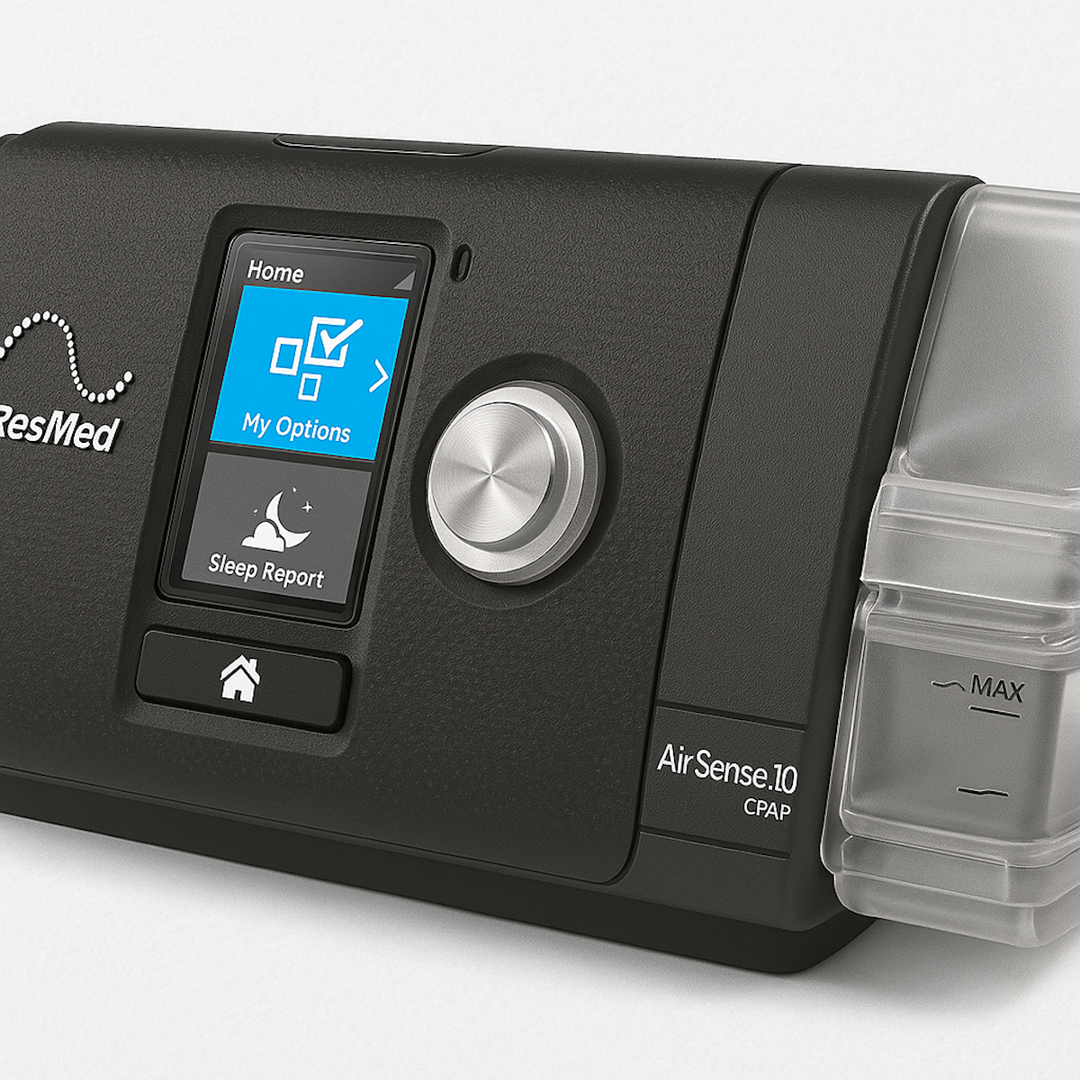 A ResMed CPAP machine from a home medical supply store in Utah and Idaho.