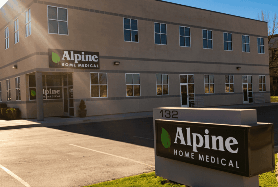Picture of our Draper Utah medical supply store front