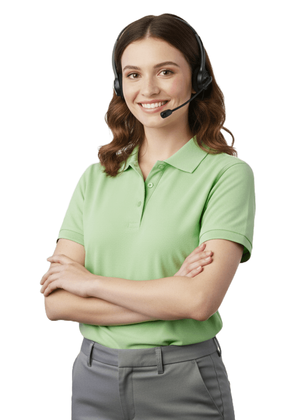 A helpful Alpine Home Medical employee available to assist customers over the phone with any medical supplies and medical equipment questions.