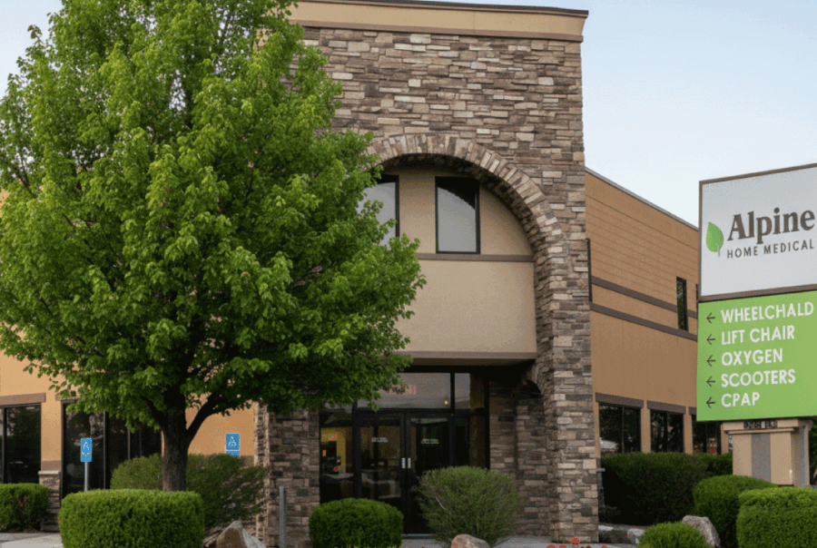 Picture of our Logan Utah medical supply store front